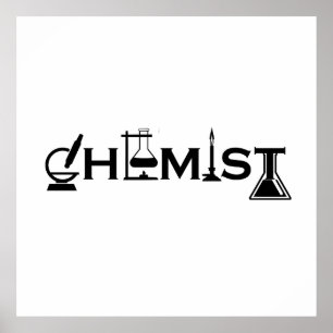 Scheikunde grappige scheikundige geschenken poster