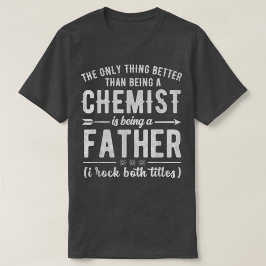 Scheikunde hemd Atom Chemical Enzyme Science Mole T-shirt (Design voorkant)