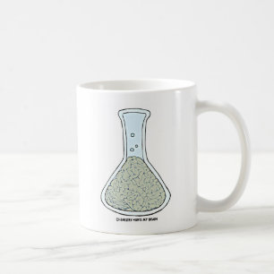 Scheikunde huurt mijn brein koffiemok