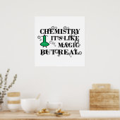 Scheikunde is als magie maar dan echt poster (Keuken)