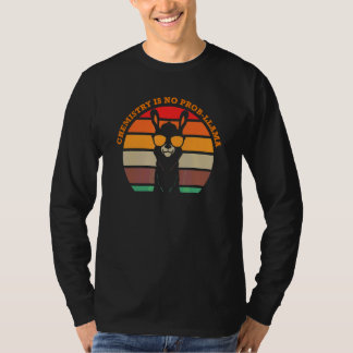 Scheikunde is geen probleem Llama scheikundeleraar T-shirt