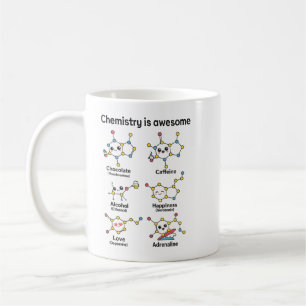 Scheikunde is Geweldig   Leuke Scheikunde Dag Koffiemok