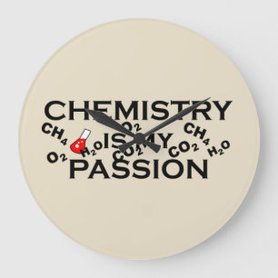 Scheikunde is mijn passie grappige scheikundige ci grote klok