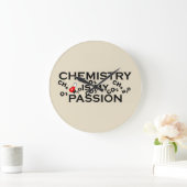 Scheikunde is mijn passie grappige scheikundige ci grote klok (Huis)