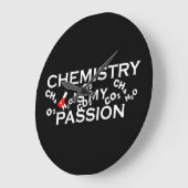 Scheikunde is mijn passie grappige scheikundige ci grote klok (Hoek)
