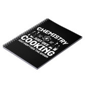 Scheikunde is net als koken, lik de lepel niet notitieboek (Linkerzijde)