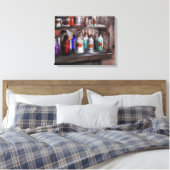 Scheikunde - klaar voor experimenten  canvas afdruk (Insitu (Slaapkamer))