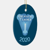 Scheikunde leraar Cloud Keramisch Ornament (Rechts)