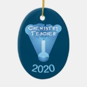 Scheikunde leraar Cloud Keramisch Ornament (Voorkant)