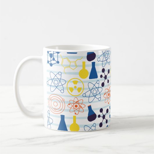 Scheikunde leraar koffie mok (Links)