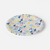 Scheikunde leraar papier borden papieren bordje (Gekanteld)