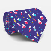 Scheikunde Leraar Wetenschap Lab School Stropdas (Opgerold)