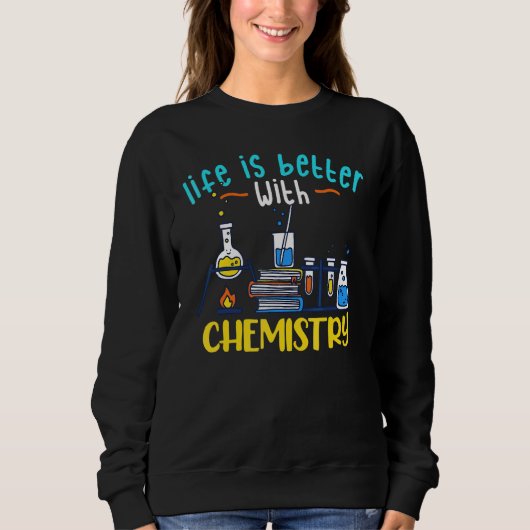 Scheikunde Met scheikunde Trui (Voorkant)
