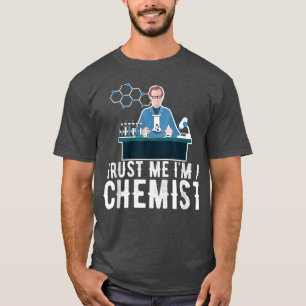 Scheikunde natuurkunde Molecule Atom Chemical En T-shirt