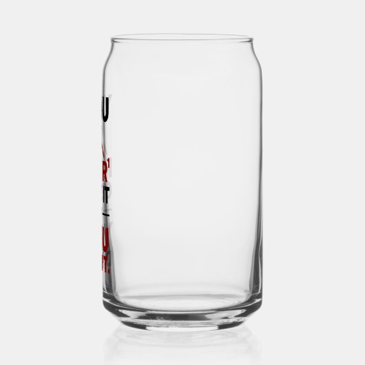 Scheikunde nerd je krijgt het grappige wetenschaps blikvorm glas (Links)