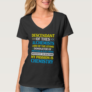 Scheikunde Onderwerp Liefde Leraar Student Scheiku T-shirt