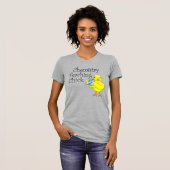 Scheikunde onderwijs chick t-shirt (Voorkant volledig)