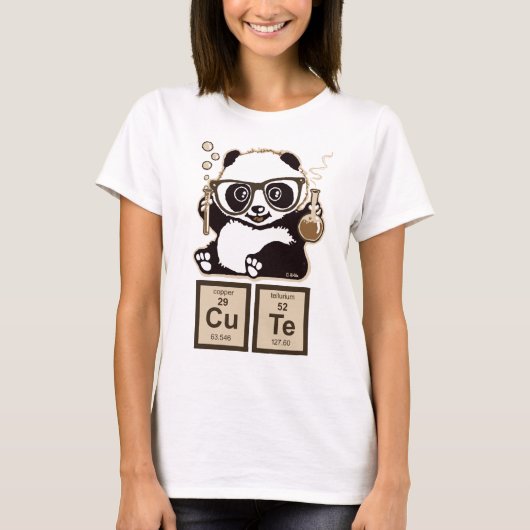 Scheikunde panda ontdekt schattig
t-shirt (Voorkant)