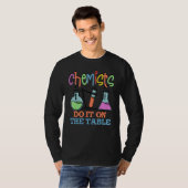 Scheikunde Scheikundige Student Scheikundig Lab T-shirt (Voorkant volledig)