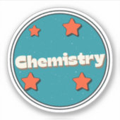 Scheikunde Sticker (Voorkant)