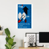 Scheikunde voor een beter leven - Luciferdoosje Pr Poster (Thuiskantoor)