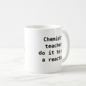 Scheikundedocent Gift Idea Funny Quote Koffiemok (Voorkant rechts)