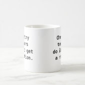Scheikundedocent Gift Idea Funny Quote Koffiemok (Center)