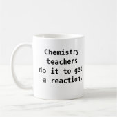 Scheikundedocent Gift Idea Funny Quote Koffiemok (Links)