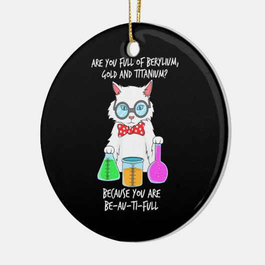 Scheikundeklaag Keramisch Ornament (Links)