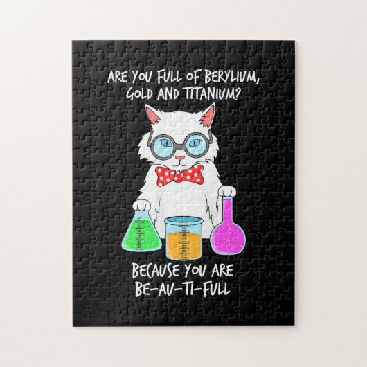 Scheikundeklaag Legpuzzel (Verticaal)