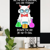 Scheikundeklaag Poster (Thuiskantoor)