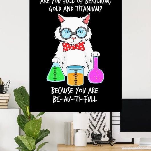 Scheikundeklaag Poster (Thuiskantoor)