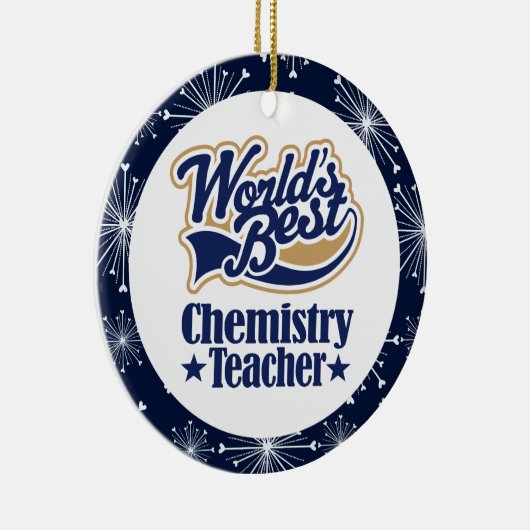 Scheikundeleraar Gift Ornament (Rechts)