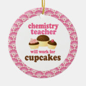 Scheikundeleraar Gift Ornament (Voorkant)