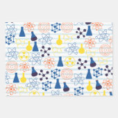 Scheikundeleraar inpakpapier vel (Voorkant)