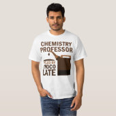 Scheikundeprofessor (Funny) Gift T-shirt (Voorkant volledig)