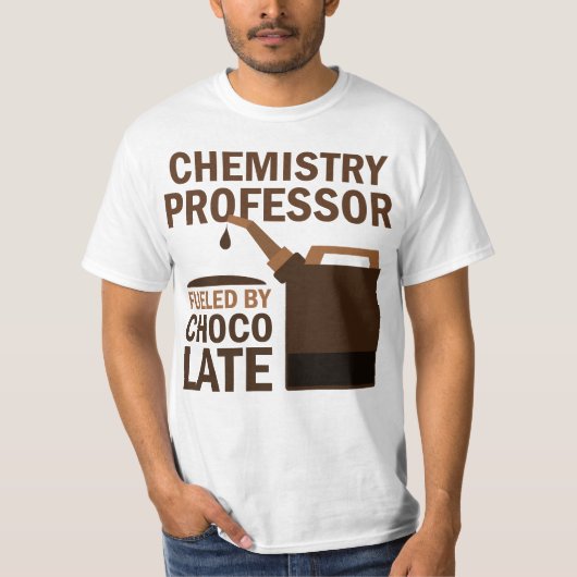 Scheikundeprofessor (Funny) Gift T-shirt (Voorkant)