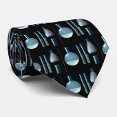 Scheikundestel Stropdas (Opgerold)