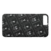 Scheikundewoordpatroon spelen Case-Mate iPhone case (Achterkant (Horizontaal))