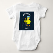 Scheikundig Ingenieur Kuiken Romper (Achterkant)