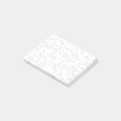 Scheikundig wetenschappelijk symboolpatroon post-it® notes (Schuin)