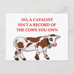 scheikundige grap briefkaart