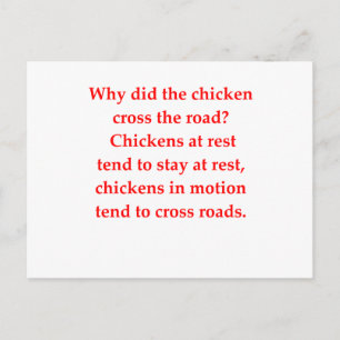 scheikundige grap briefkaart