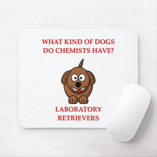scheikundige grap muismat (Met muis)