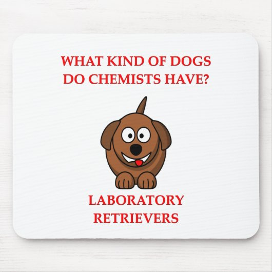 scheikundige grap muismat (Voorkant)