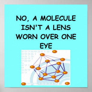 scheikundige grap poster