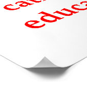 scheikundige grap poster (Hoek)