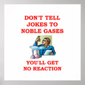 scheikundige grap poster (Voorkant)