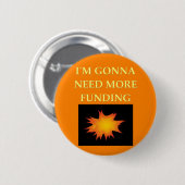 scheikundige grap ronde button 5,7 cm (Voorkant /achterkant)