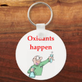 scheikundige grap sleutelhanger (Voorkant)